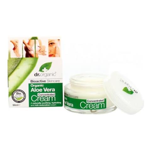 Dr Organic Aloe Vera Concentrated Cream 50ml - Foto 1