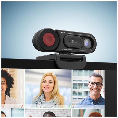 JVU250-N Webcam HD con commutazione di messa a fuoco automatica e manuale - Foto 12