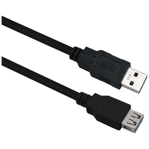 Cavo Prolunga, Usb 3.0 A Maschio /a Femmina, 1,0 M, Nero - Foto 1