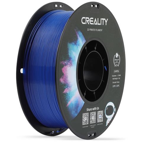 3301030032 materiale di stampa 3D Polietilene Tereftalato Glicole (PETG) Blu 1 kg - Foto 1