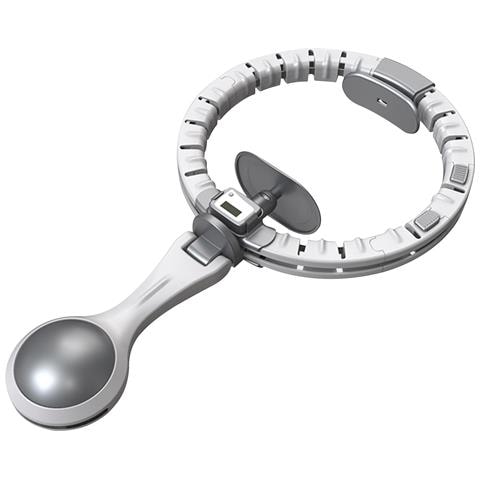 Anello Di Hula Hoop Intelligente T204 Plus Con Luci, Per Fitness E Allenamento Di Forza Per La Vita. Per Uomini E Donne (40 A 80kg). 3 Sezioni Regolabili. - Foto 1