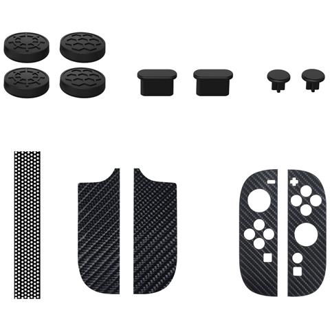 Set Di Protezione Antipolvere Gp-370 Per Switch 2 - Nero - Foto 1