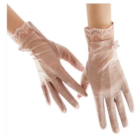 Guanti Estivi Sottili Per Guida E Ciclismo All'aperto Con Protezione Solare Pink - Foto 2