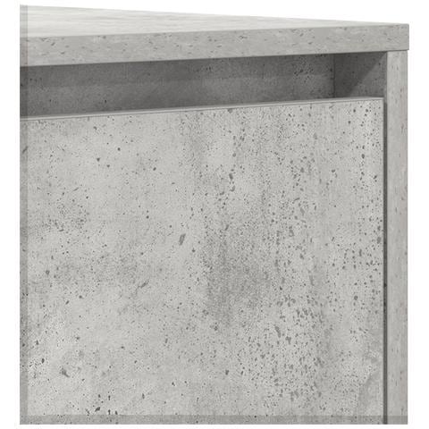 Mobile Concreto Grigio 120x41x75 cm Legno ingegnerizzato - Foto 9