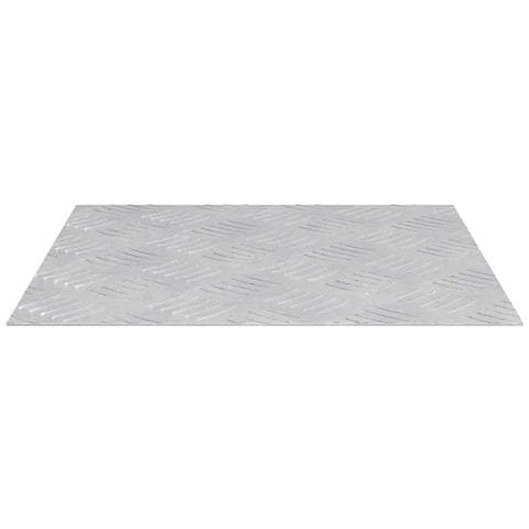 Dischi Quadrati 2 pcs Argento 40 x 40 cm Alluminio - Foto 1