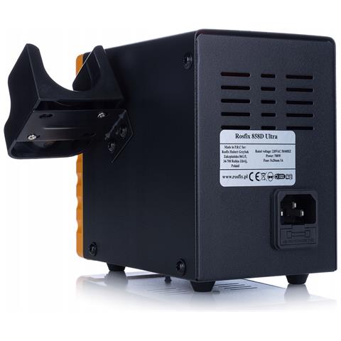 Stazione Saldante Hot Air 858d Ultra - 700w, 100-500°c, 3 Memorie | Saldatura Plastica E Elettronica | Set Con Zszywacz E Spoiwa - Foto 2