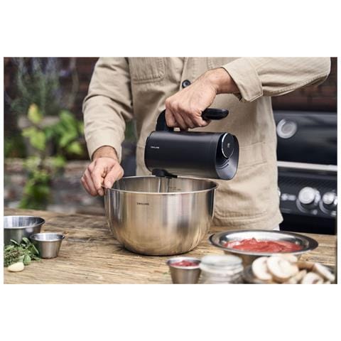 1030455 sbattitore Sbattitore manuale 250 W Nero - Foto 2