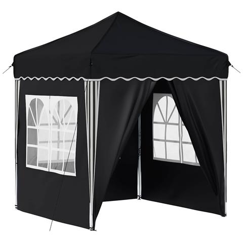 Tenda per feste a pop-up 195 x 195 x 245 cm Antracite - Foto 1