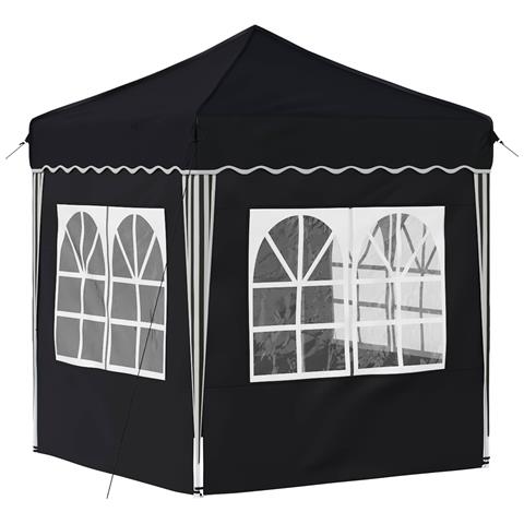 Tenda per feste a pop-up 195 x 195 x 245 cm Antracite - Foto 9