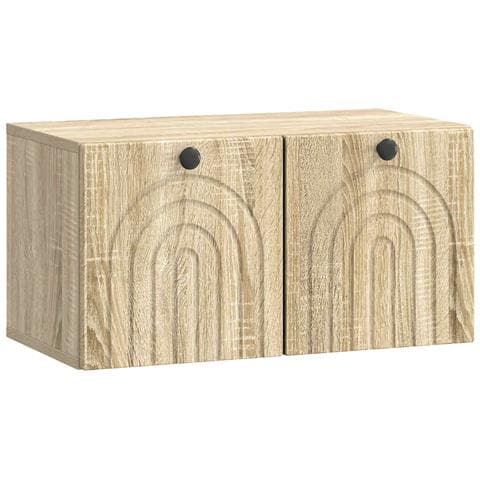 Mobile Porta TV da Muro Rovere Sonoma 59,5 x 31 x 30 cm - Foto 1