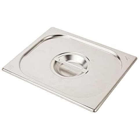 66902D - Coperchio integrato per ciotola GN1/2 con manico in acciaio inox 18/10 - Foto 1