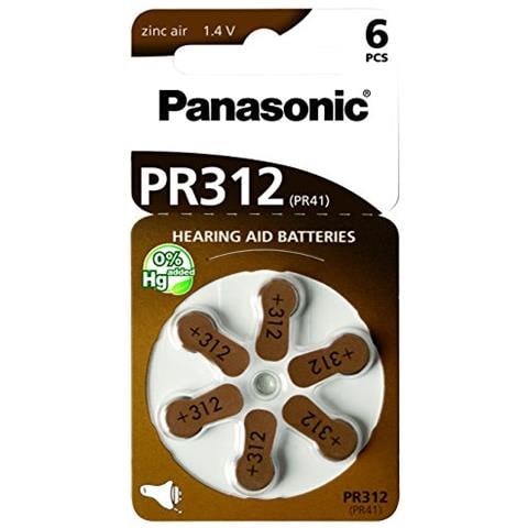 PR 312 Pile per app, acustici Zinc Air 6pz Rad - Foto 1