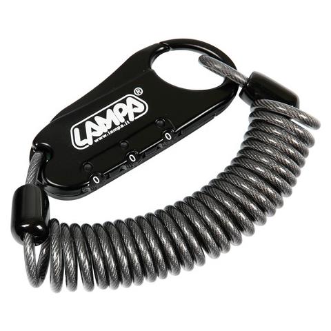 Lucchetto Antifurto Raptor Con Cavo A Spirale - Foto 1