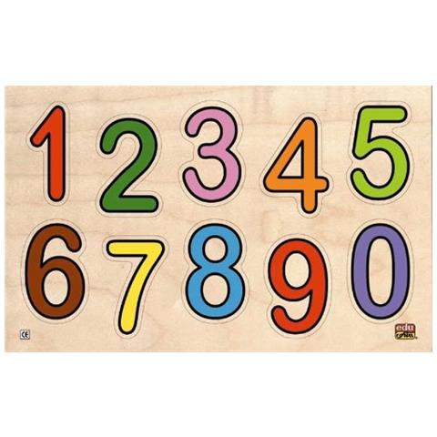 MBS Edufun EF 12055 - Gioco di Legno con Numeri - Foto 1