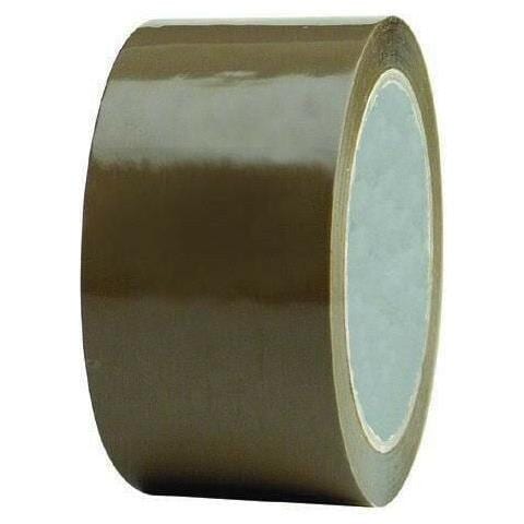 Nastro Imballaggio Imballo Scotch 50x66 66x50 Mm - 66 Mt Avana Marrone - Foto 1