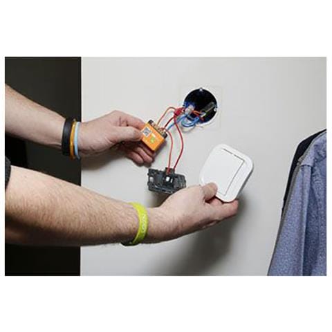 Modulo Da Incasso Enocean Compatibile A 2 Canali Da 1,1kw, Arancione - Foto 5