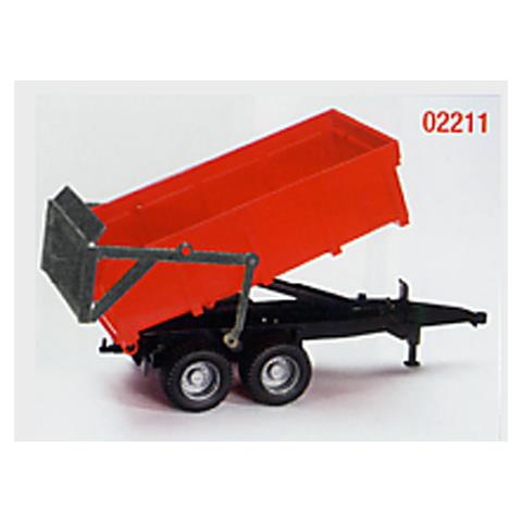 BRD02211 Rimorchio Rosso Ribaltabile - Foto 1