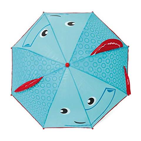 Parapluie Pour Enfant Fisher-price Le Éléphant 3d En Polyester 38cm Ombrello Classico, 56 Cm, Blu (bleu)  - Foto 1