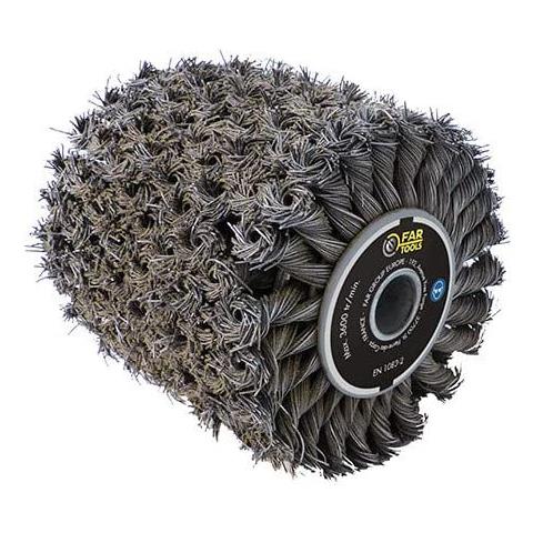 110884 Spazzola in Fibra Metallica Intrecciata - Foto 1