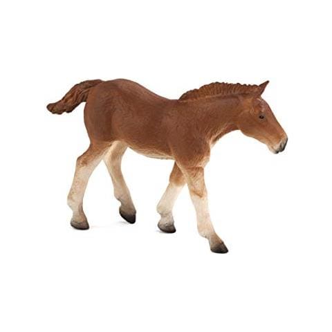 387196 Foal Suffolk - Realistico Modello Cavallo Giocattolo Replica Da - Foto 1