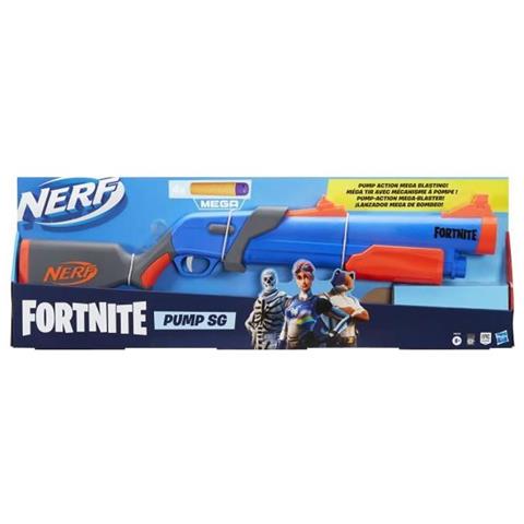 Nerf Fortnite Pump SG Blaster Azione a Pompa a Retroricarica con 4 dardi Nerf Mega - Foto 2