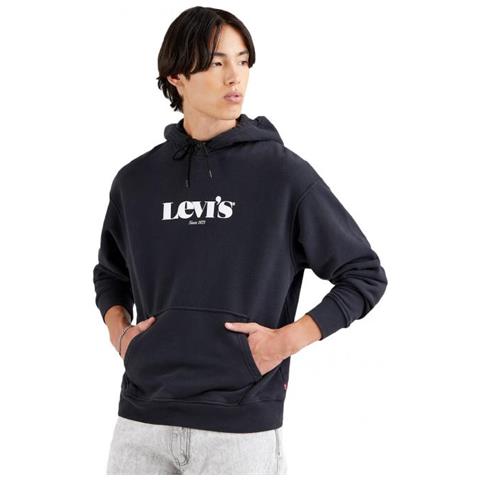 Relaxed Graphic Hoodie Logo Felpa Con Cappuccio Uomo Taglia S - Foto 1