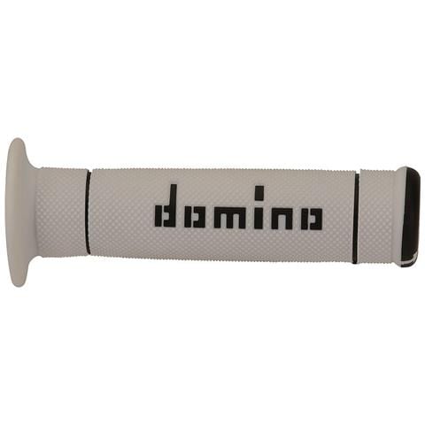 Coppia Manopole Bicolore Bianco / Nero Per Moto Trial In Materiale Bicomponente Lunghezza: 125 Mm Accessori: 97.5595.04-00 Codice Prodotto A24041c4046a7-0 - Foto 1