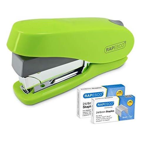 1470 Luna Meno Sforzo Mezza Striscia Anteriore Caricamento Stapler - Verde - Foto 1