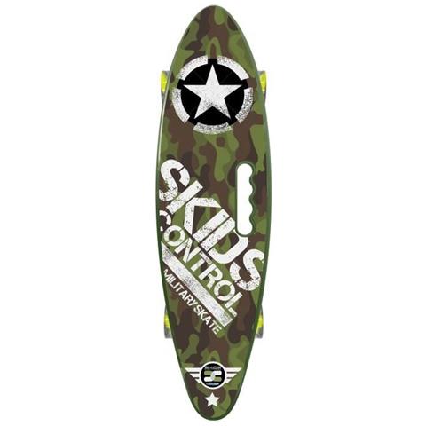 Skateboard 24 X 7 Con Impugnatura Militare Skid Control - Foto 1
