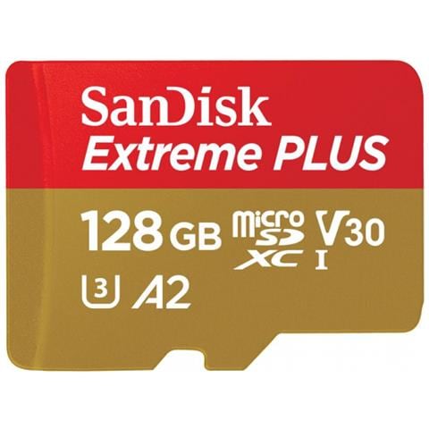 Extreme Plus Microsdxc 128gb+sd - Adapter 200mb/s 90mb/s A2 C10 V3 - Foto 1