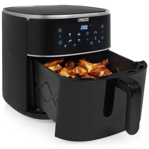 Friggitrice ad Aria Digitale Potenza 1800W Capacità 8 Litri Colore Nero - 182254 - Foto 5