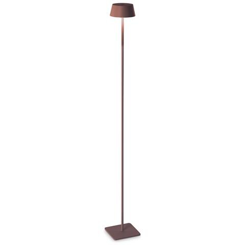 Pianrtana Da Terra Contemporanea Pure Metallo Coffee Led 1,5w 3000k Ip54 - Foto 1