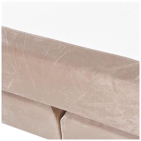 Letto Matrimoniale Completo Beige 180 X 200 Cm Marquise - Foto 2