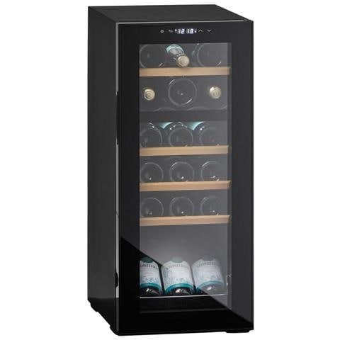 Cantinetta Vino Collezione Northern 18 Libera Installazione con Doppia Temperatura Capacità 18 Bottiglie Classe G Colore Nero - Foto 1