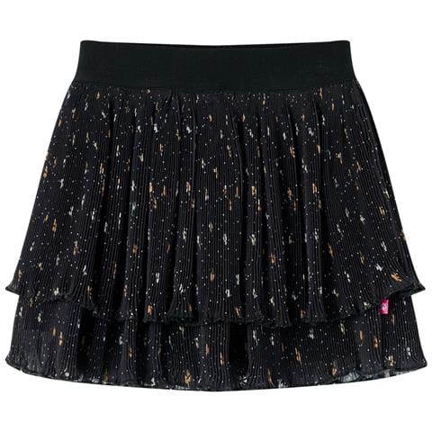 Gonna Da Bambina A Strati Con Design Arricciatura Nera 116 - Foto 1