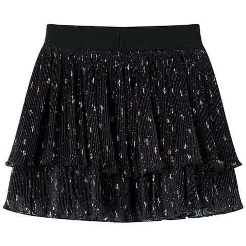 Gonna Da Bambina A Strati Con Design Arricciatura Nera 116 - Foto 2