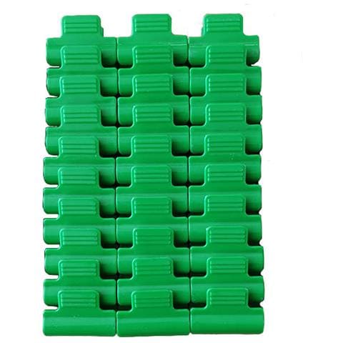 Morsetti Warmhouse Clip Per Cerchio Per Tunnel, Copertura Per Fila Di Pellicole, 16 Mm S 30 Pezzi - Foto 1