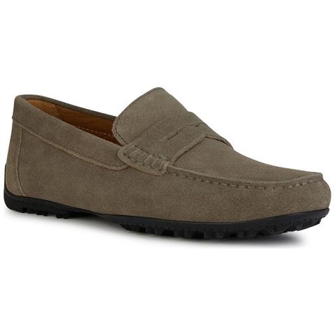 Kosmopolis Grip Mocassino Pelle Scamosciata /nabuk Scarpe Uomo Beige Eu 44, U35cfb 00020 C6029 - Foto 2