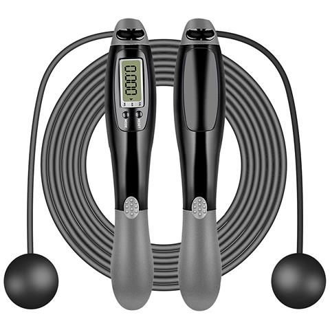 Corda Per Fitness Per Adulti Con Contatore Digitale Intelligente E Stima Delle Calorie Bruciate. - Foto 1