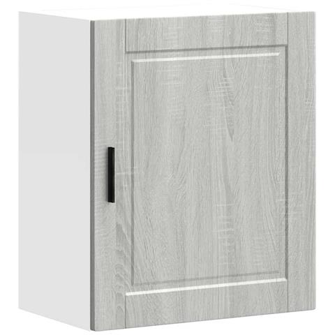 Pensile Da Cucina Porto Grigio Sonoma In Legno Multistrato - Foto 2