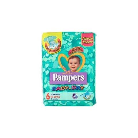 Pampers Baby Dry 15-30 Extralarge Tg 6 Pz 13 - Foto 1