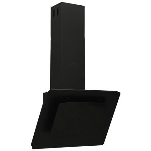 Lusso Casadino -  Cappa A Parete 60 Cm In Acciaio Inox E Vetro Temperato Nero - Foto 1