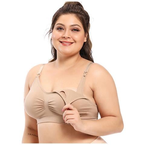 Reggiseni Per Allattamento Confortevoli 3 Pezzi - Multicolore Multicolor2 L - Foto 6
