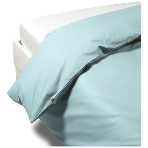 Sacco Copripiumino Matrimoniale Dreaming Percalle In Percalle Colore Turchese Misura Matrimoniale - Foto 1