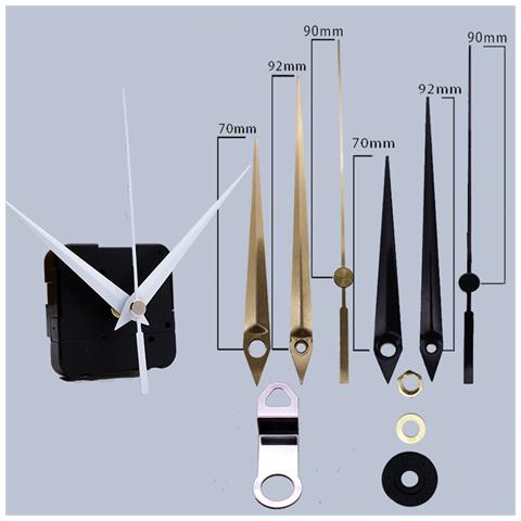 Meccanismo Orologio Inverso Con Set Di Lancette Colorate - Foto 4