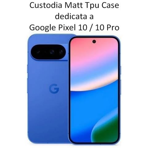 Custodia Tpu Silicone Cover Case Per Google Pixel 10 - 10 Pro Black - Foto 2