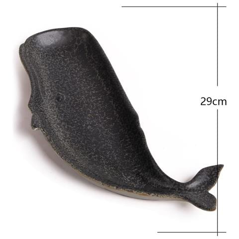 Piatto Decorativo Balena Seinhijo In Ceramica Per Caramelle E Snack - Foto 2