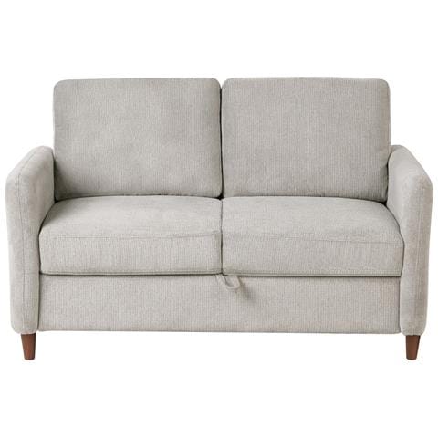 Divano 2 Posti Mare Tessuto Grigio - Foto 2