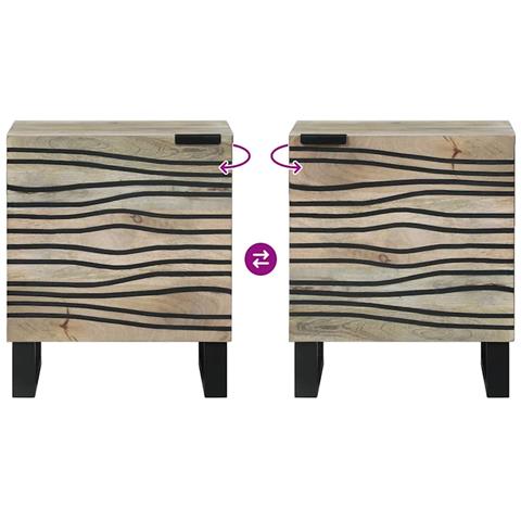 Comodini Naturale 40 x 33.5 x 46 cm - Foto 9