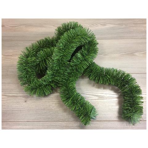 Dmora - Decorazione Da Natale Villaga, 800x8 H8 Cm, Verde - Foto 1